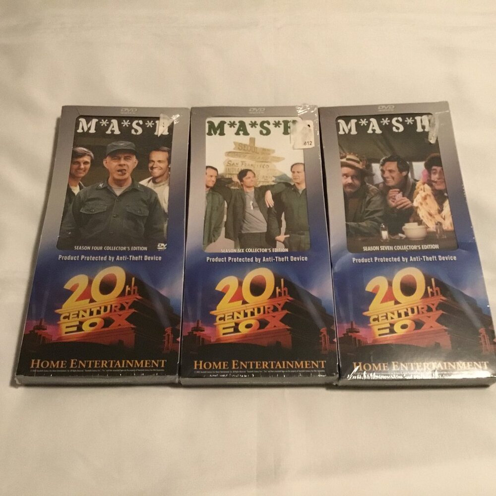 FACTORY SEALED M*A*S*H TV Show Seasons 4, 6,7 Collector's Edition 3-Disc Set DVD